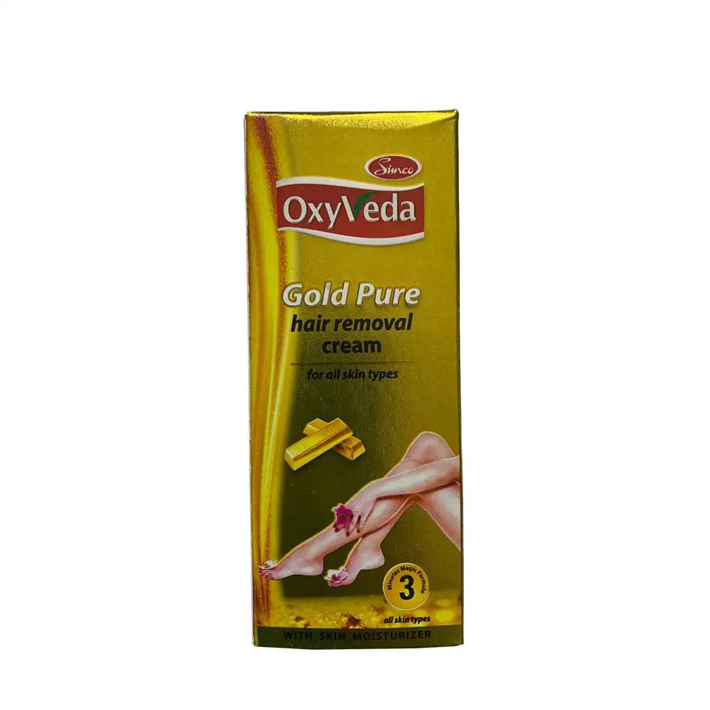 Simco Oxyveda Gold Pure Hair removal cream
