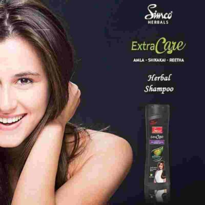 Simco Extra care Herbal Amla Reetha shikakai Shampoo 500ml - Image 2