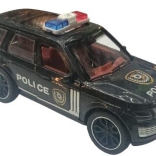 Plastic Police SUV Toy Emergency Light Bar, and Detailed Interior for Kids.r – Pretend Play Rescue Vehicle for Kids.