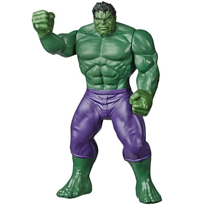 Green Superhero Action Figure with Light for Kids – Ages 3+