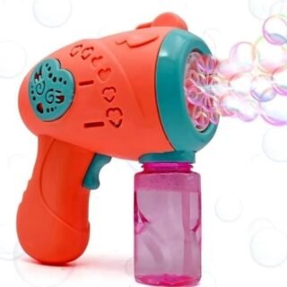 Colourful Bubble Gun Toy for Kids – Automatic Bubble Blaster with Fun Bubble Making