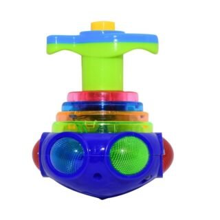 Spinning Top Toy with LED Spinner Flashing Lights & Music Toy for Kids