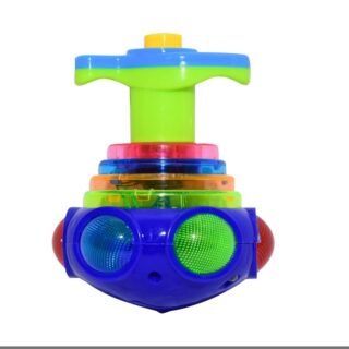 Spinning Top Toy with LED Spinner Flashing Lights & Music – Musical Light Up Spinning Toy for Kids
