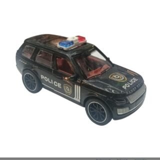 Plastic Police SUV Toy Emergency Light Bar, and Detailed Interior for Kids.r – Pretend Play Rescue Vehicle for Kids.