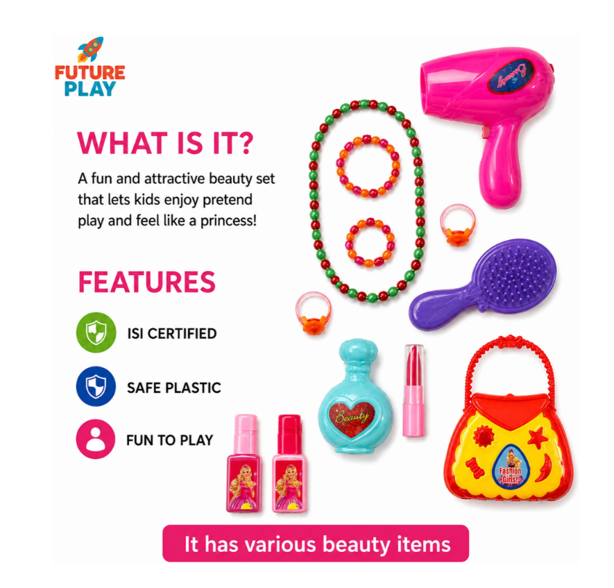 Fashion Girls Beauty and makeup Kit - Image 2