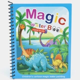 Water Magic Colouring Book for Kids – Reusable Water Drawing & Colouring Activity Book